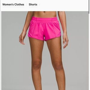 ISO- lululemon hotty hot low rise 2.5